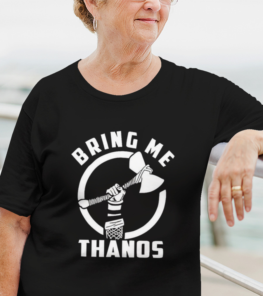 Bring Me Thanos Hammer Circle Marvel Reference T-Shirt