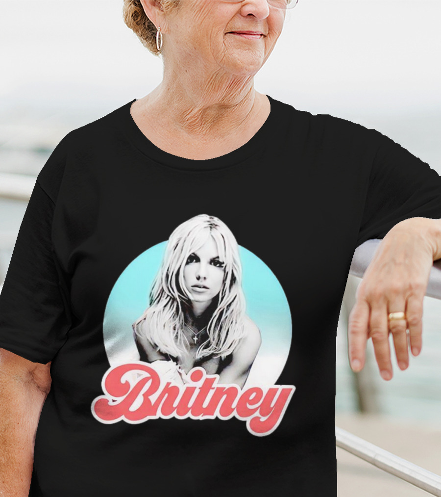 Britney Spears Retro Style Bootleg Fan T-Shirt