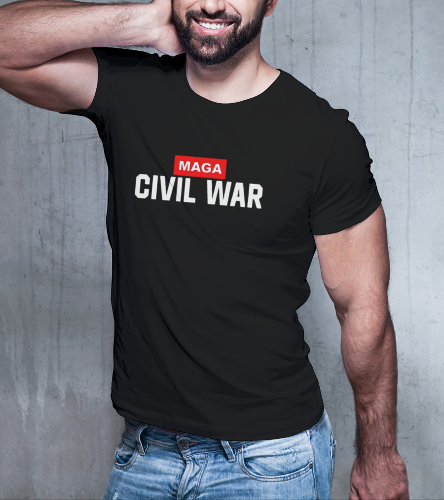 MAGA Civil War Political T-Shirt