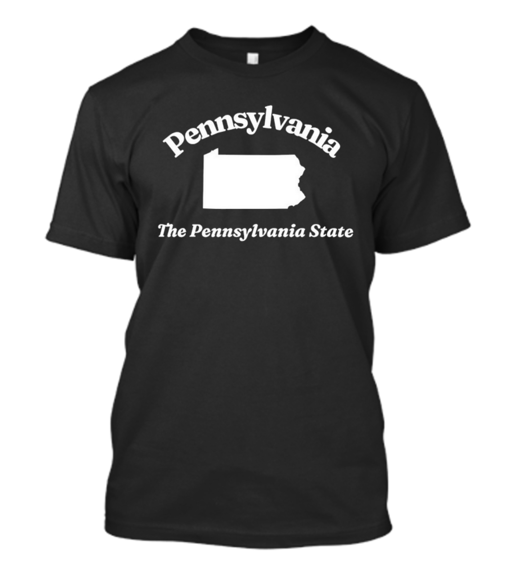Pennsylvania The Pennsylvania State Map T-Shirt