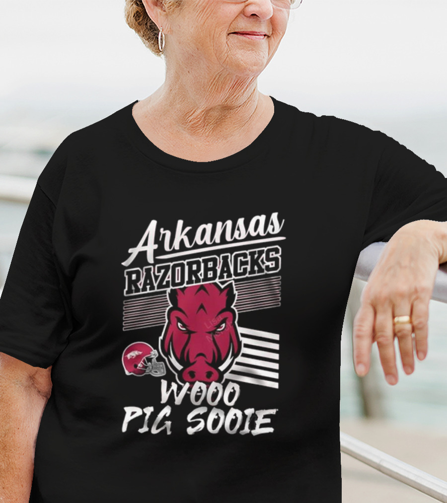 Arkansas Razorbacks Wooo Pig Sooie Team T-Shirt