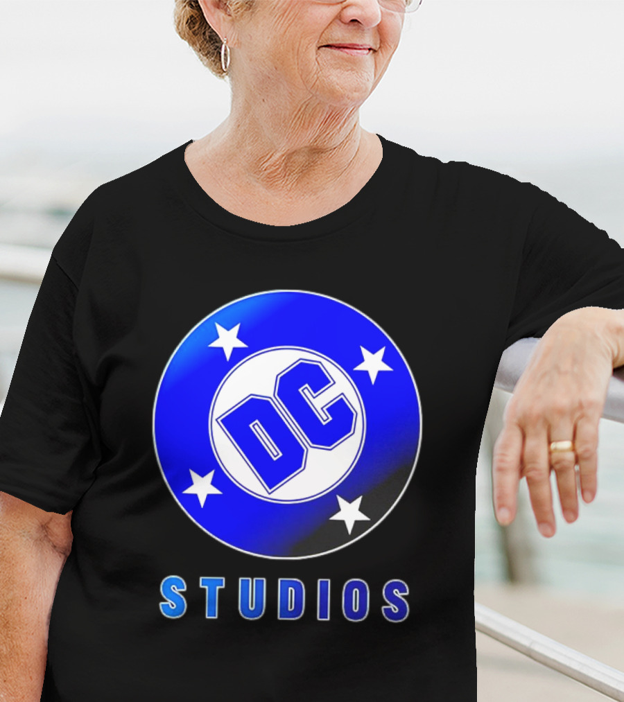 James Gunn DC Studios Logo With Stars T-Shirt