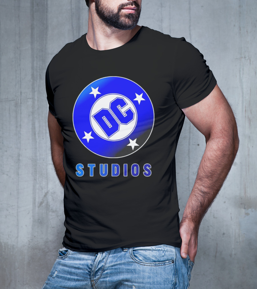 James Gunn DC Studios Logo With Stars T-Shirt