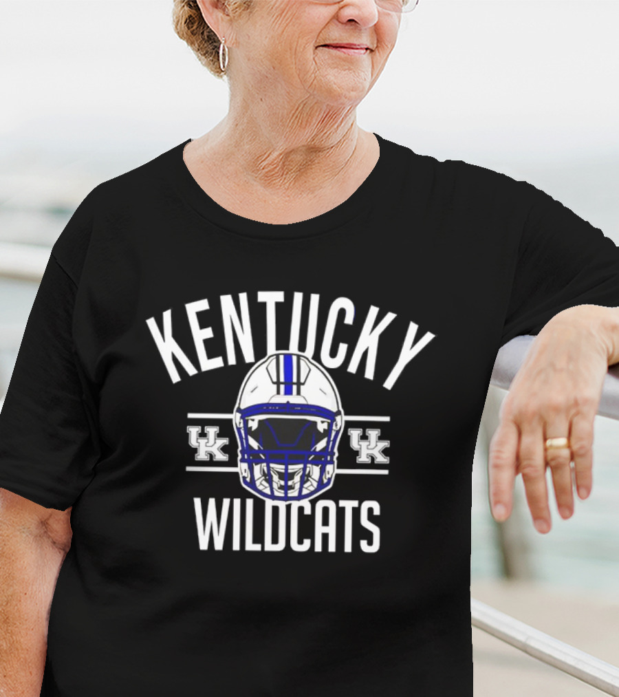 KENTUCKY WILDCATS UK FOOTBALL HELMET T-Shirt