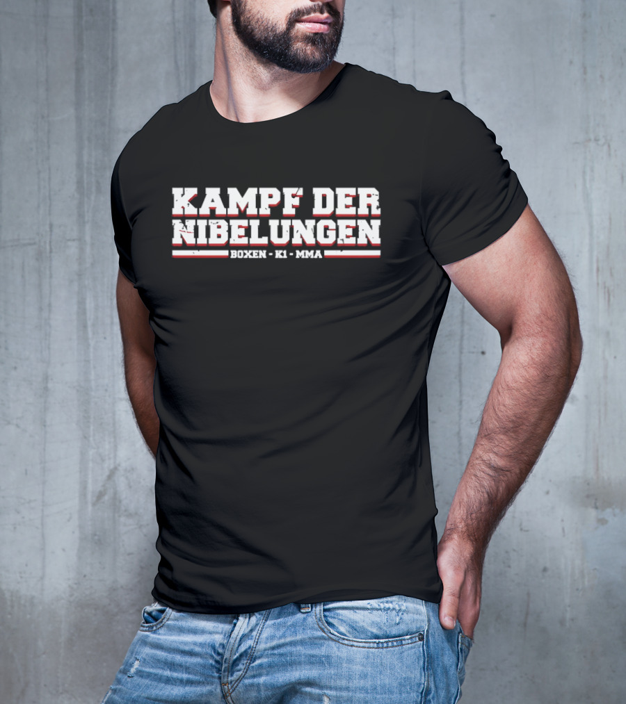 Kampf Der Nibelungen Boxen K1 MMA Nick Schwiderski T-Shirt