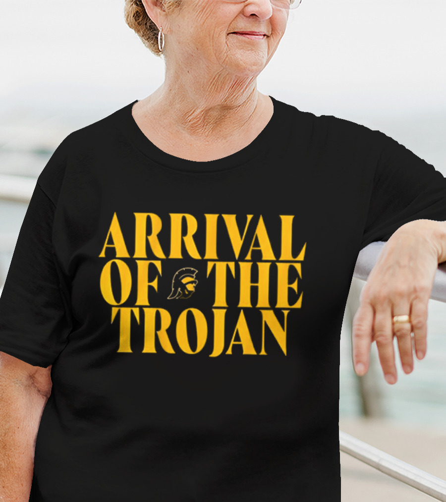 USC Football Arrival Of The Trojan T-Shirt