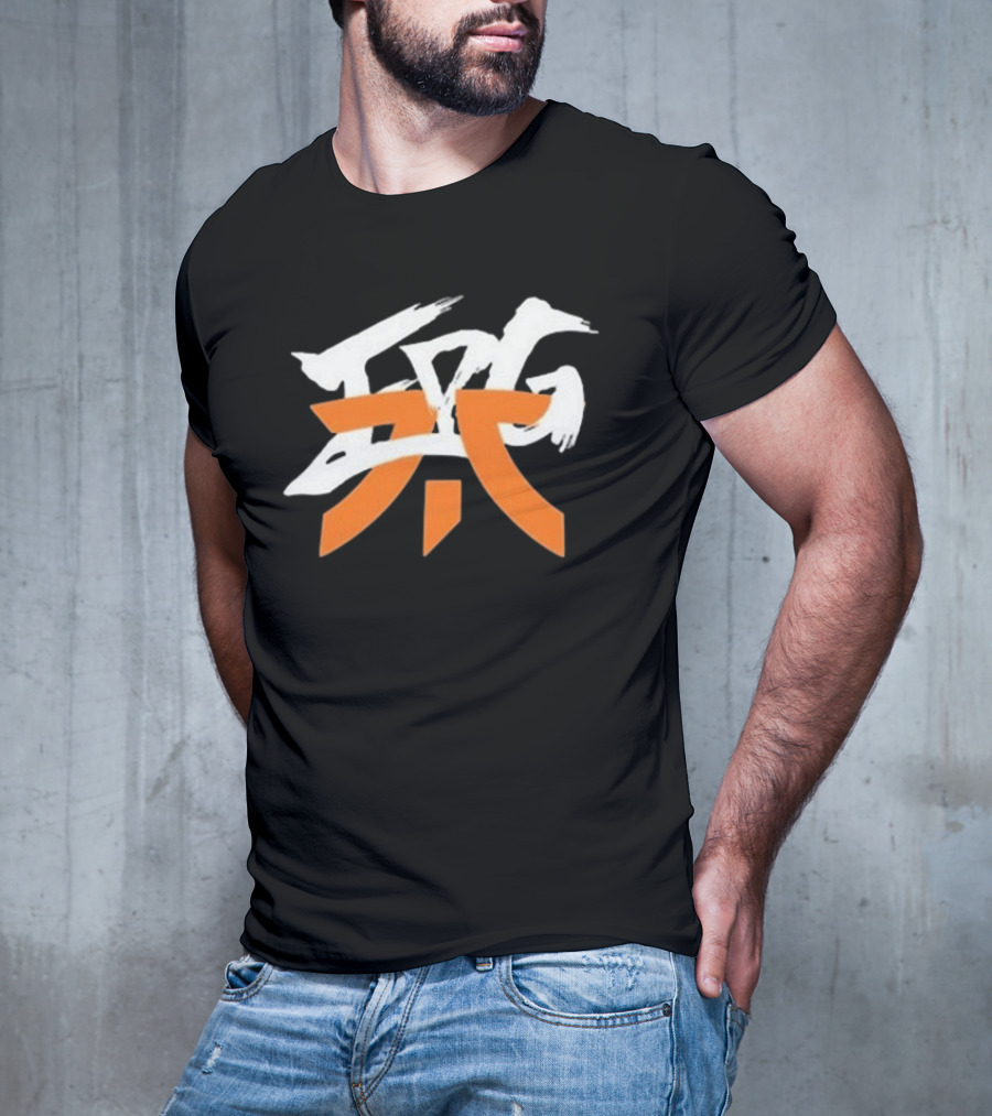 Ash Winder Edg X Fnc Bold Stylized Letters T-Shirt