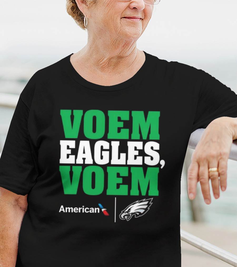 Voem Eagles Voem Philadelphia Eagles American Airlines T-Shirt