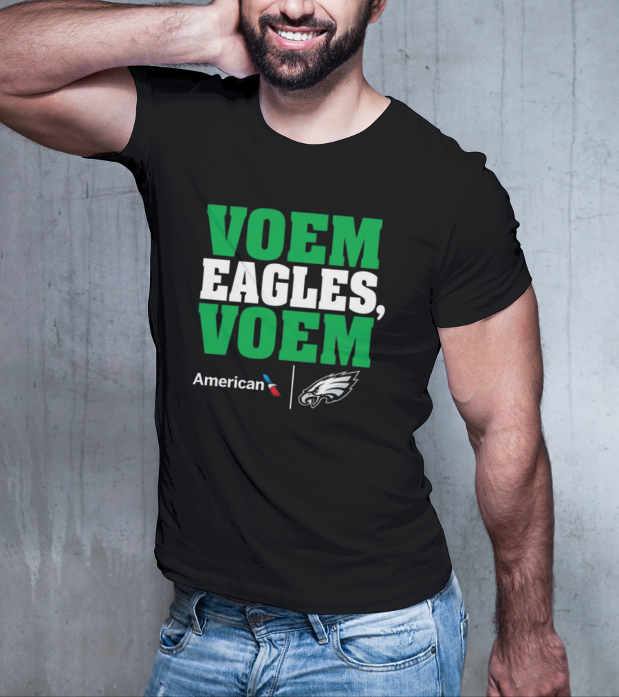 Voem Eagles Voem Philadelphia Eagles American Airlines T-Shirt