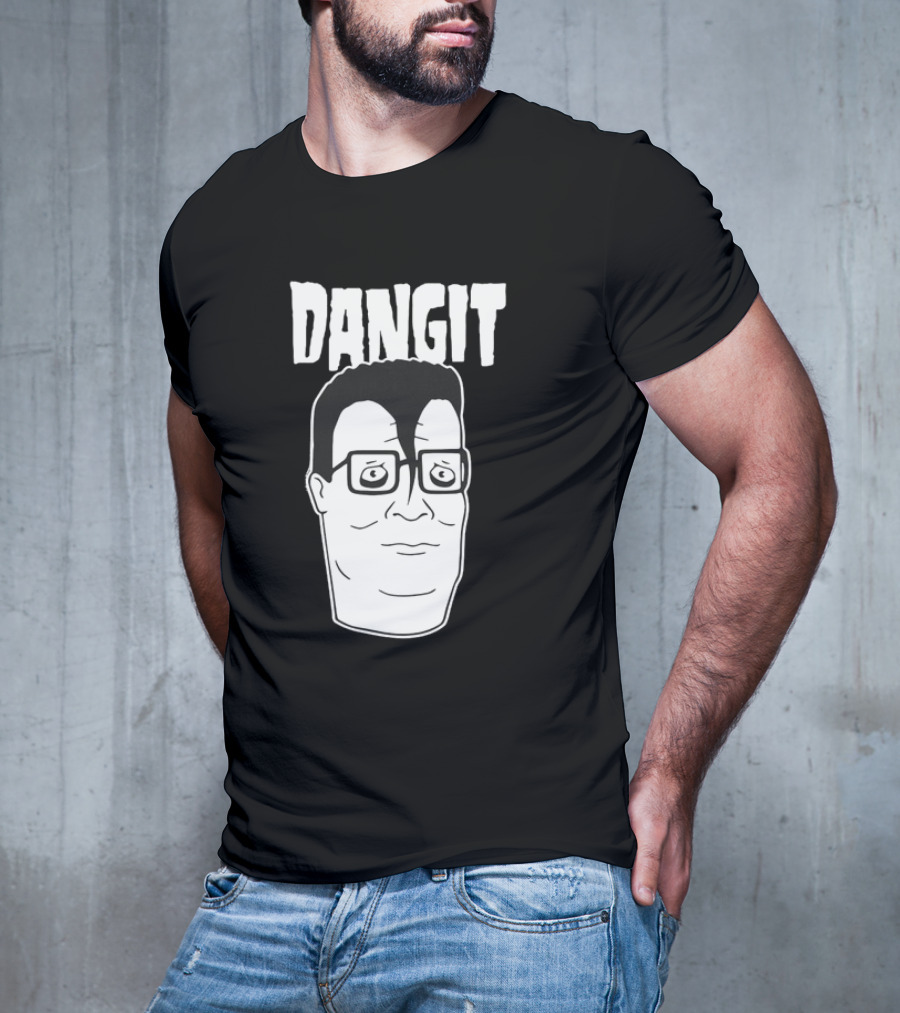 Hank Hill Danzig Mashup Dangit Face T-Shirt