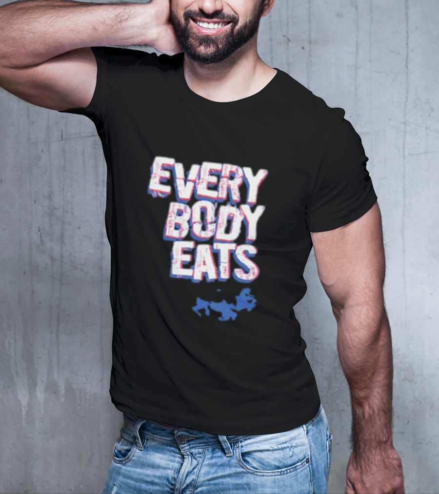 EVERYBODY EATS Buffalo Football Fever T-Shirt