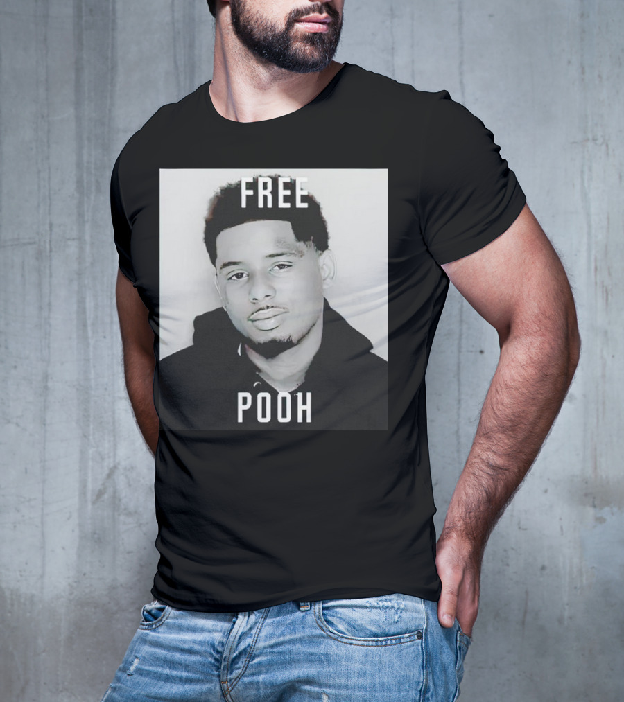 Free Pooh Shiesty American Rapper T-Shirt