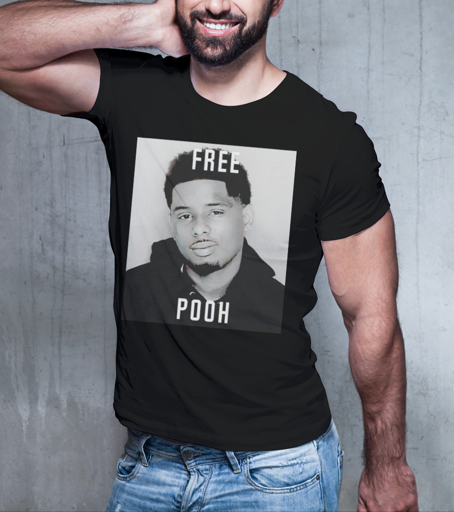 Free Pooh Shiesty American Rapper T-Shirt