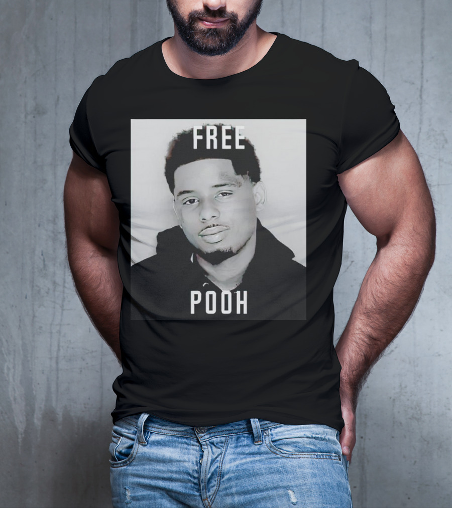 Free Pooh Shiesty American Rapper T-Shirt