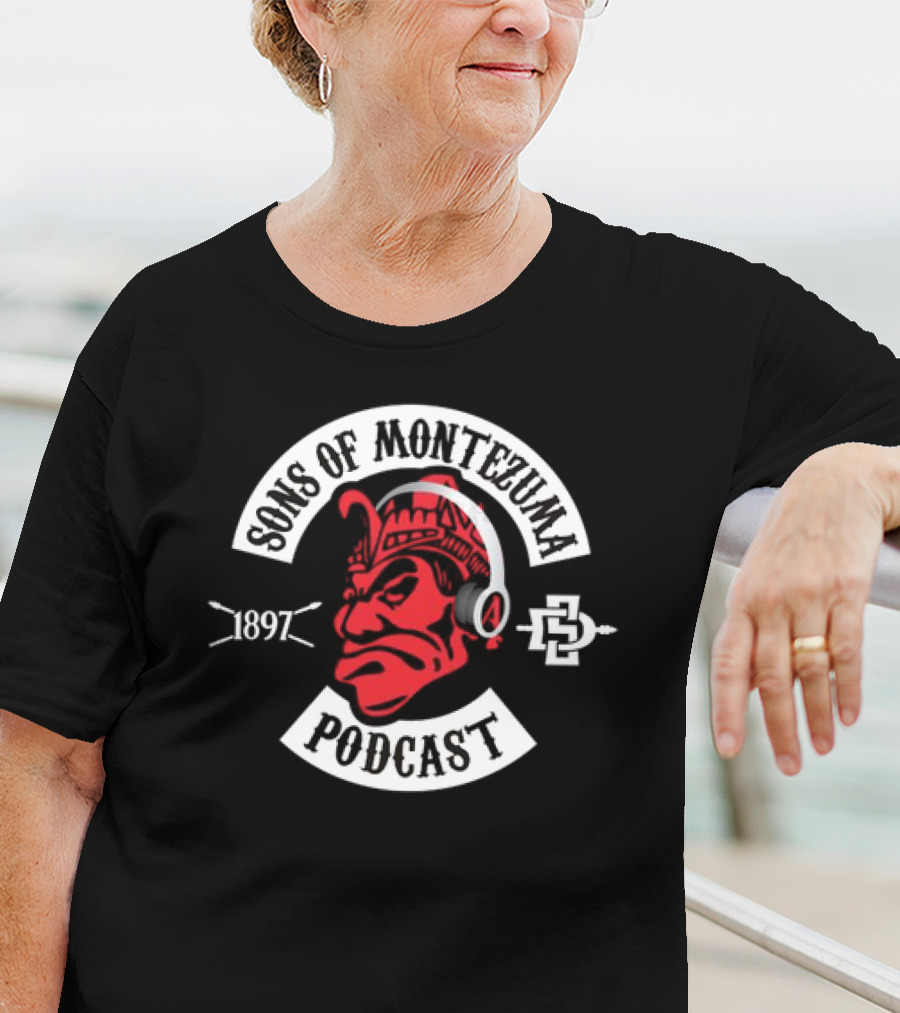 Sons Of Montezuma Podcast 1897 SDSU T-Shirt