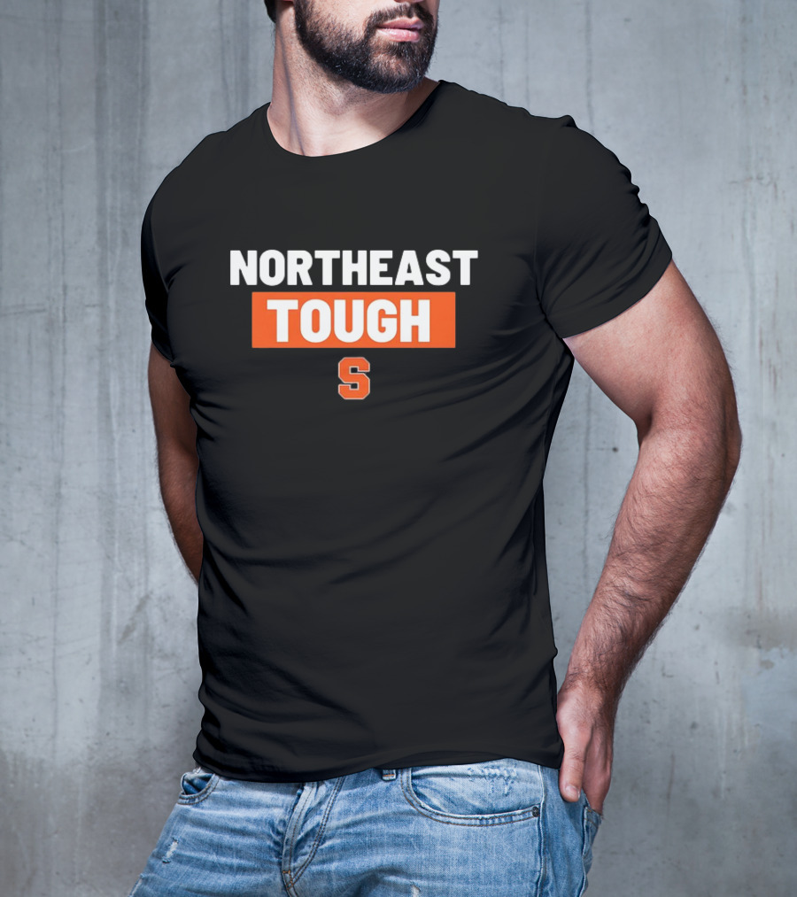 Northeast Tough Syracuse Orange S Logo Apparel Sports Fan Gear T-Shirt