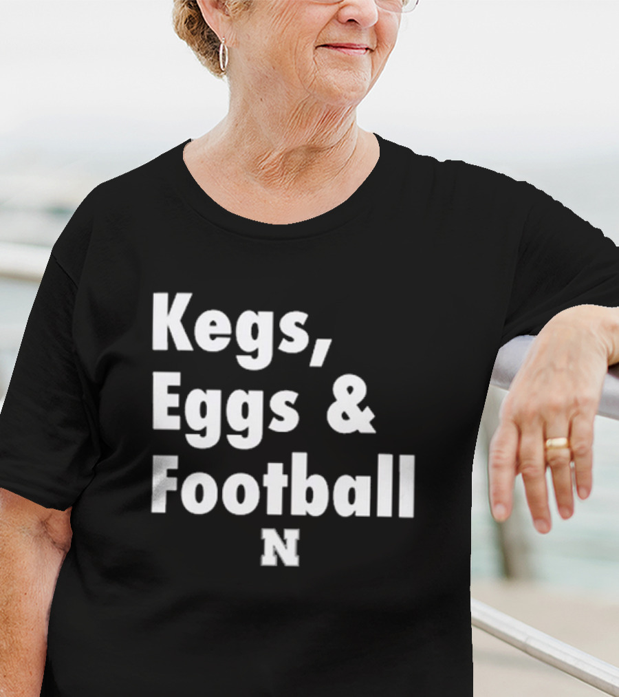 Kegs Eggs And Football N T-Shirt