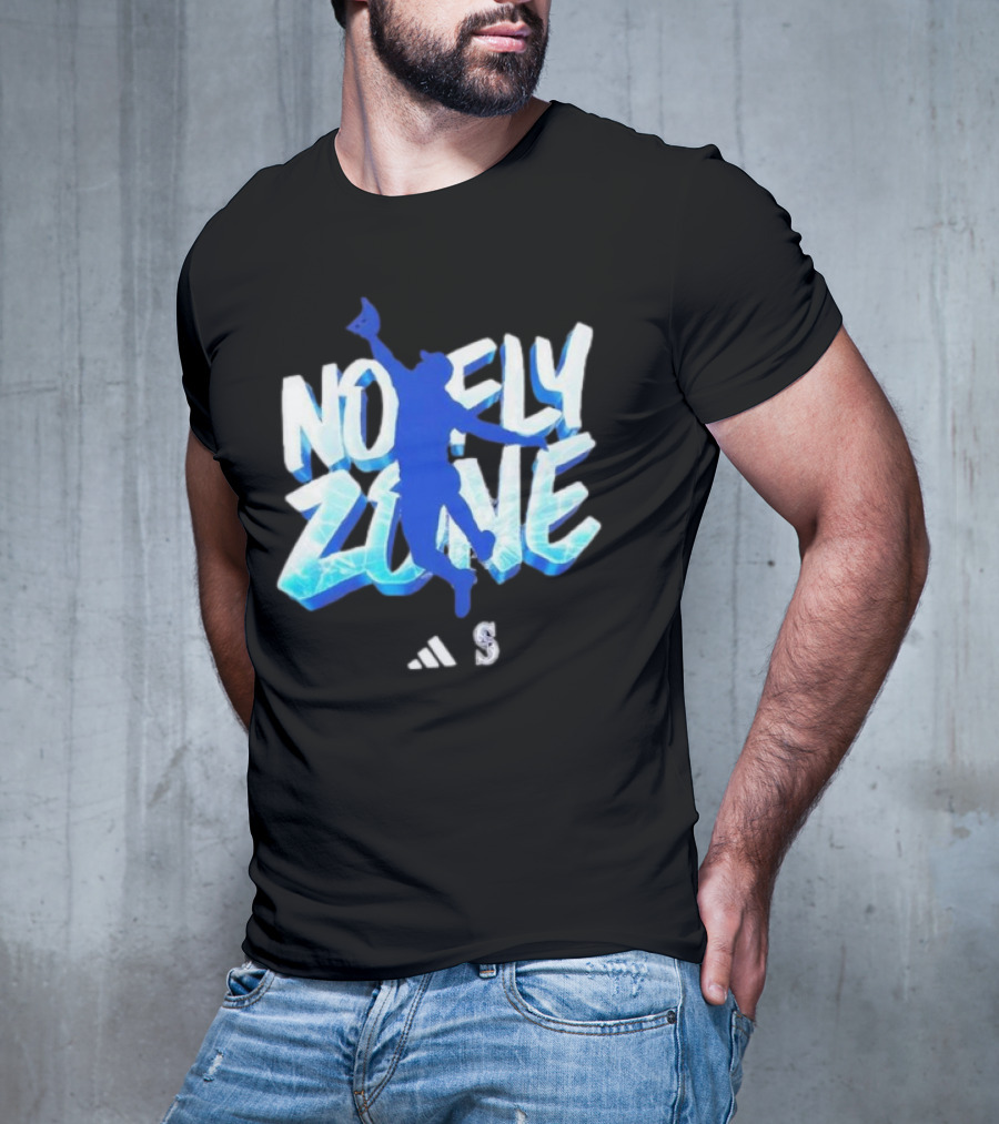 No Fly Zone Julio Rodriguez Mariners Baseball T-Shirt
