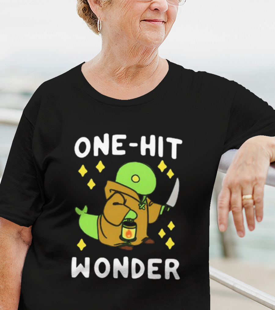 One-Hit Wonder Tonberry Knife Lantern Stars T-Shirt