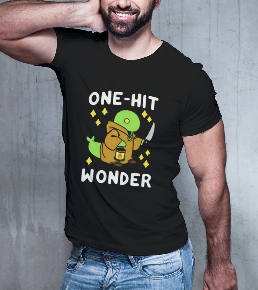 One-Hit Wonder Tonberry Knife Lantern Stars T-Shirt