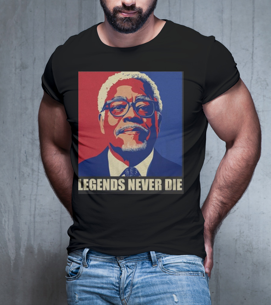 Rest In Peace James Earl Jones Legends Never Die Pioneering Icon Of Film And Stage T-Shirt
