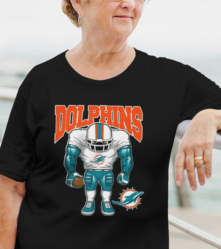 Miami Dolphins Brute Squad NFL Football Player T-Shirt