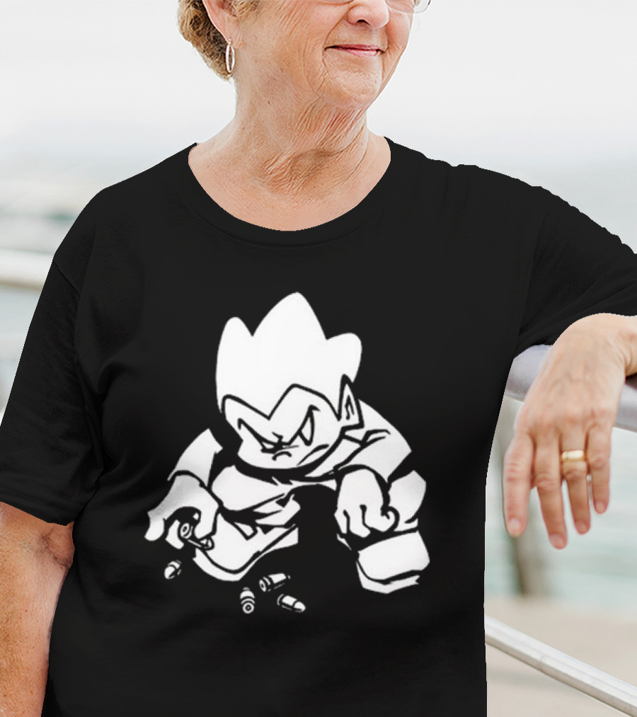 Needlejuice Records FNF Lowkey Pico Character With Bullets T-Shirt