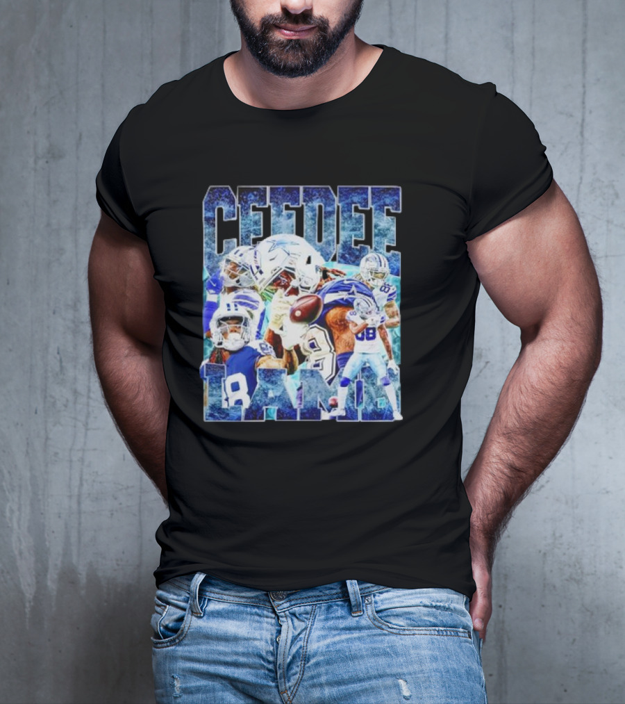 Dallas Cowboys CeeDee Lamb 88 Retro 90s NFL Football T-Shirt
