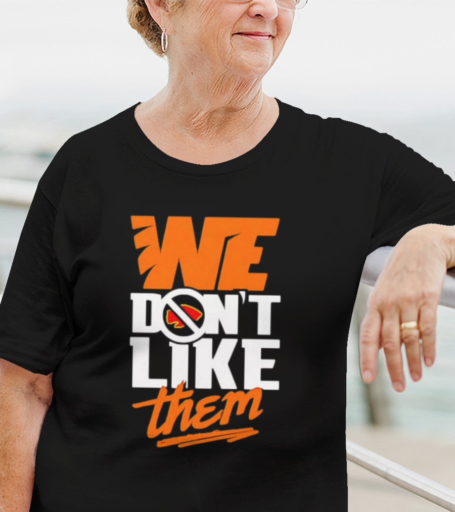 Cincinnati Bengals We Don't Like Them Sports Rivalry T-Shirt