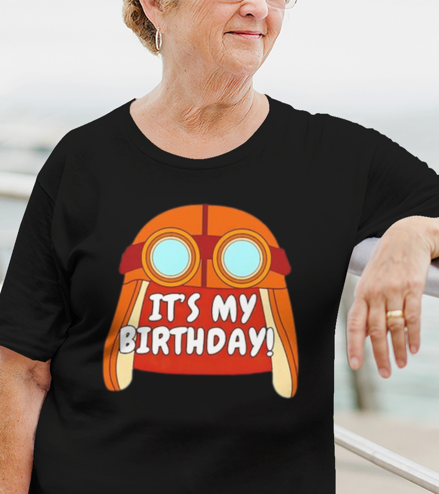 Danny Go It's My Birthday Pilot Goggles T-Shirt