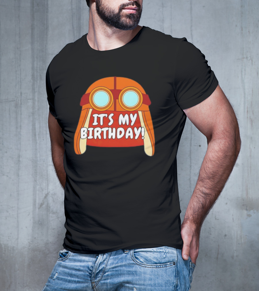 Danny Go It's My Birthday Pilot Goggles T-Shirt