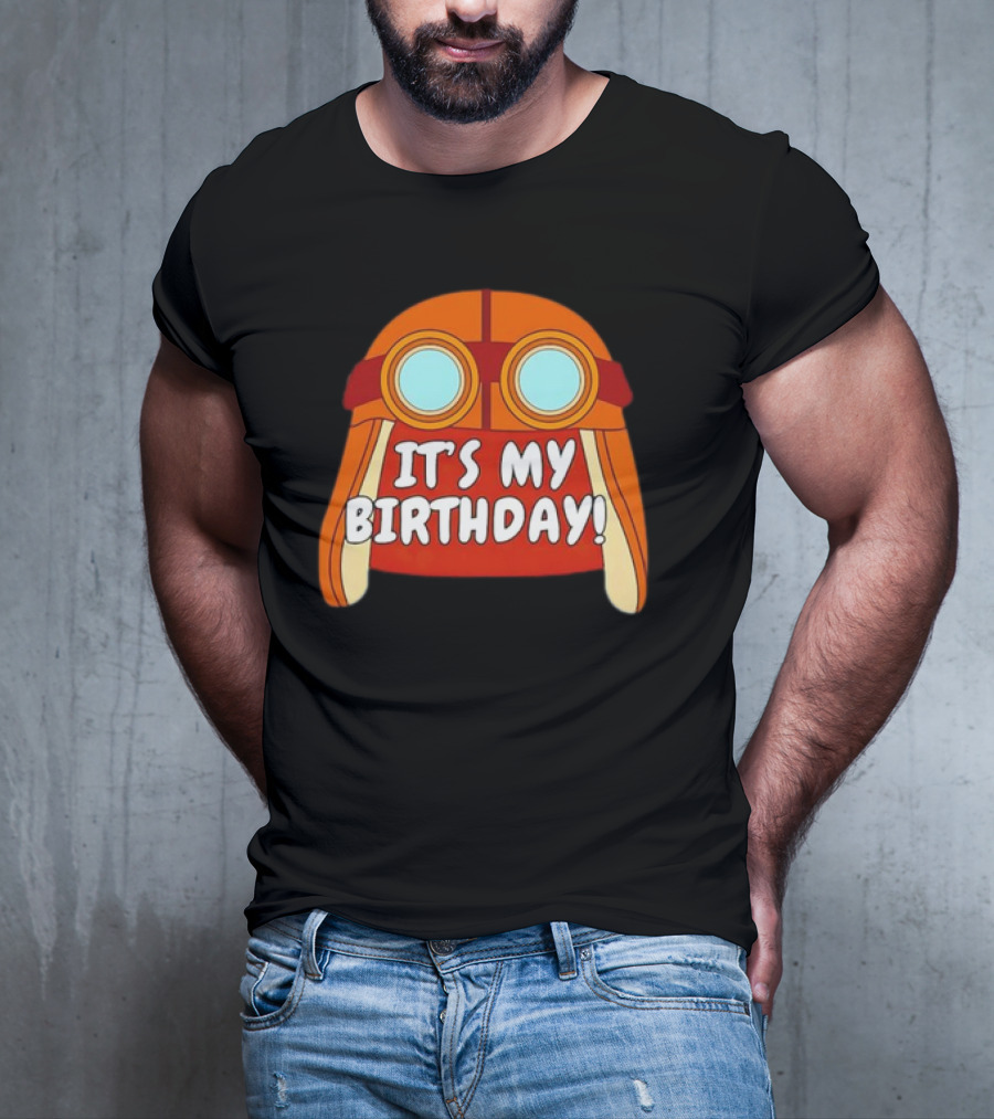 Danny Go It's My Birthday Pilot Goggles T-Shirt