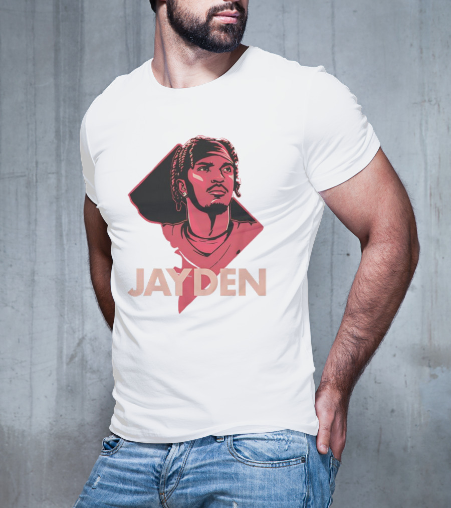 Jayden Daniels Washington Commanders Patriot T-Shirt