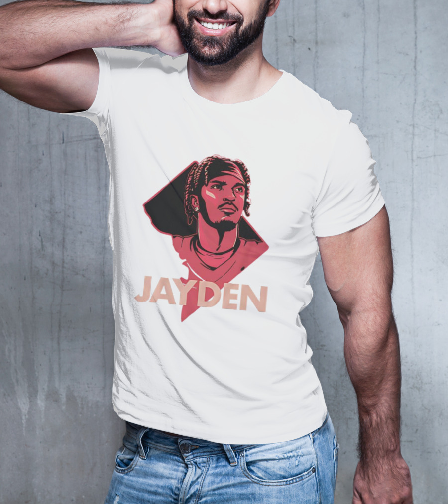 Jayden Daniels Washington Commanders Patriot T-Shirt