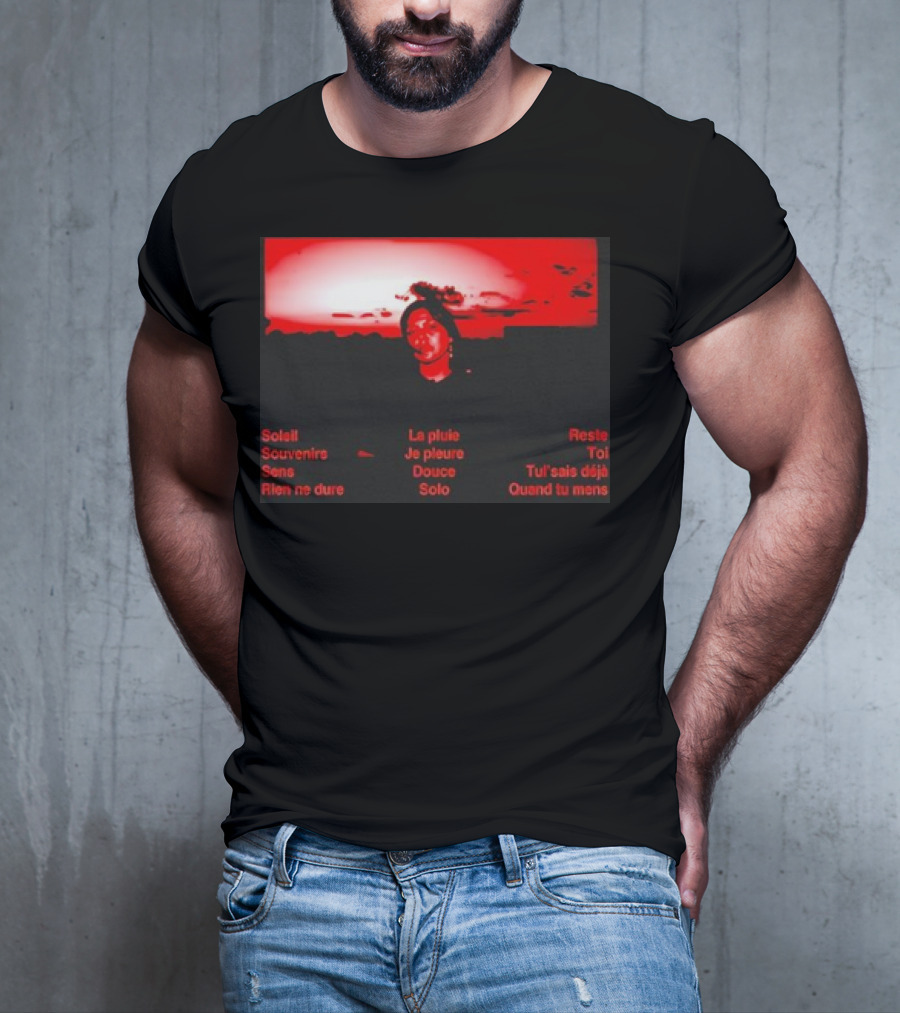 Manches Longues Solo Retro Soleil Souvenire Rien Ne Dure La Pluie Je Pleure Quand Tu Mens T-Shirt