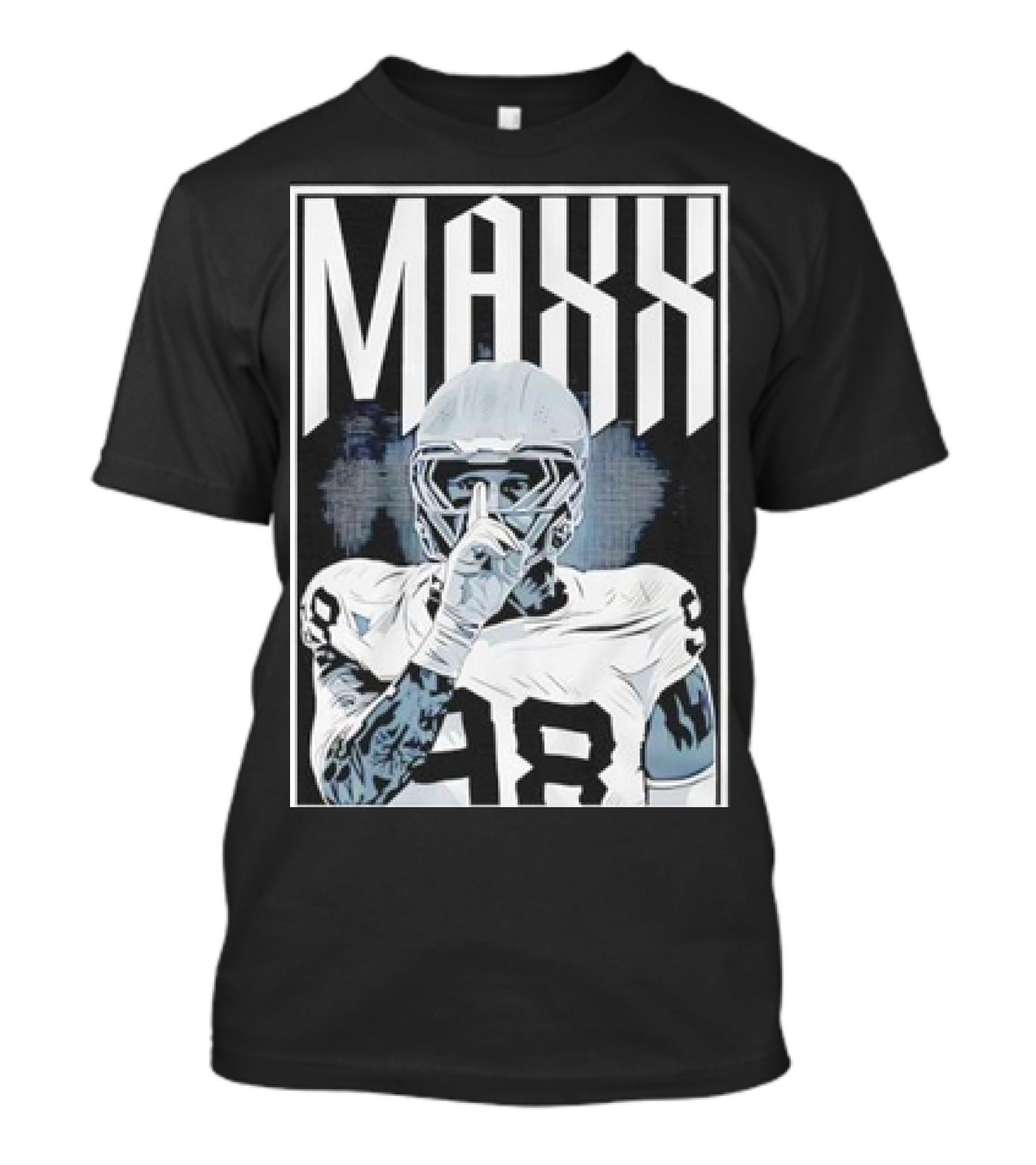 Maxx Crosby Shhh 98 Football Player Las Vegas Raiders T-Shirt
