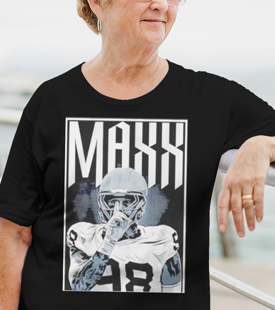 Maxx Crosby Shhh 98 Football Player Las Vegas Raiders T-Shirt