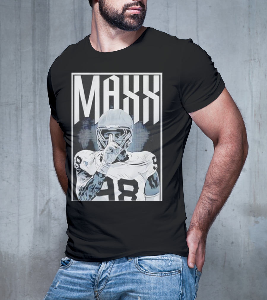 Maxx Crosby Shhh 98 Football Player Las Vegas Raiders T-Shirt