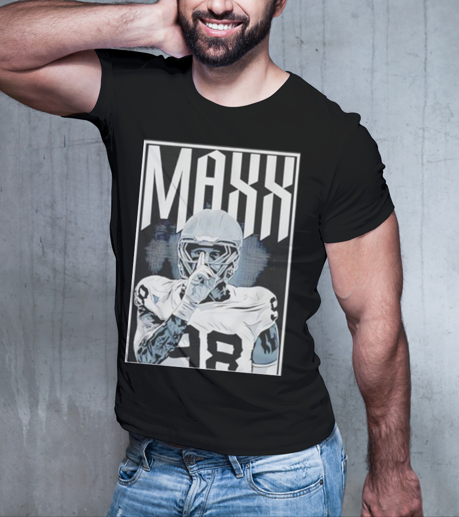 Maxx Crosby Shhh 98 Football Player Las Vegas Raiders T-Shirt