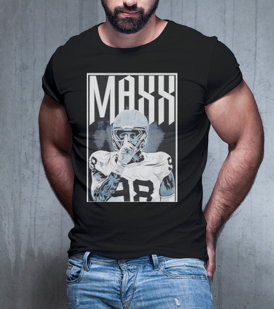 Maxx Crosby Shhh 98 Football Player Las Vegas Raiders T-Shirt
