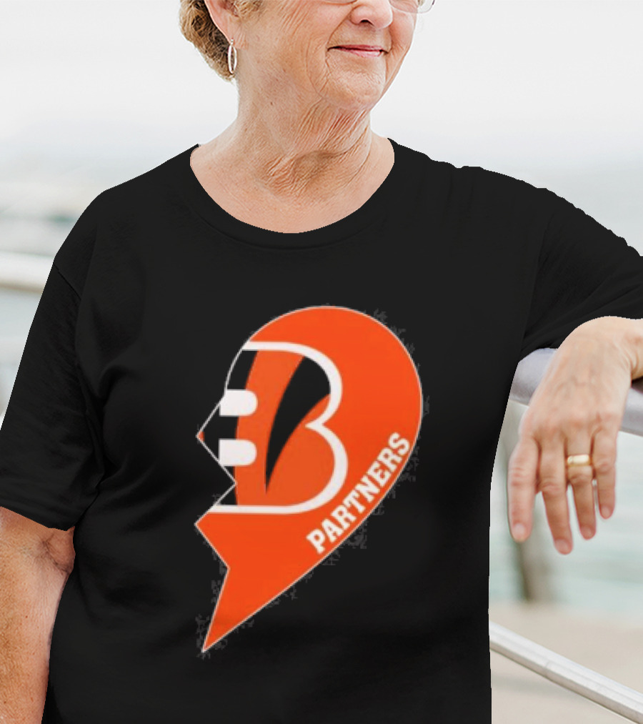 Cincinnati Bengals Partners Heart B T-Shirt