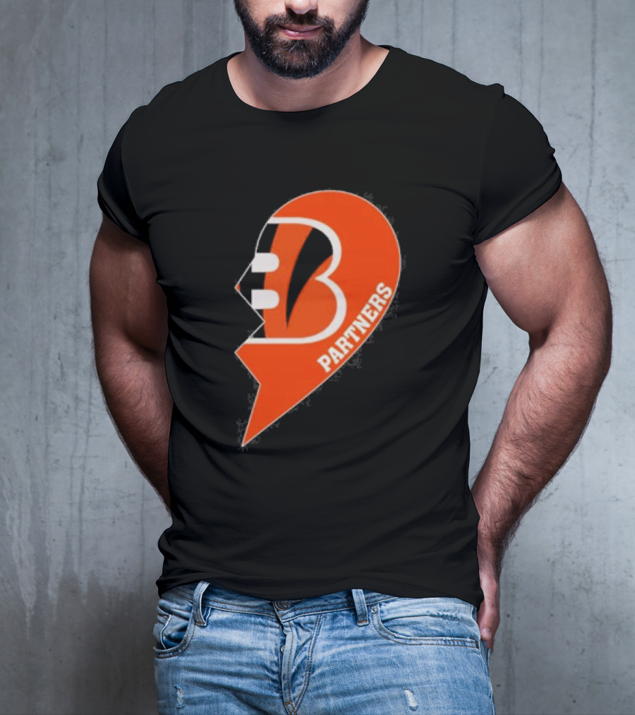 Cincinnati Bengals Partners Heart B T-Shirt