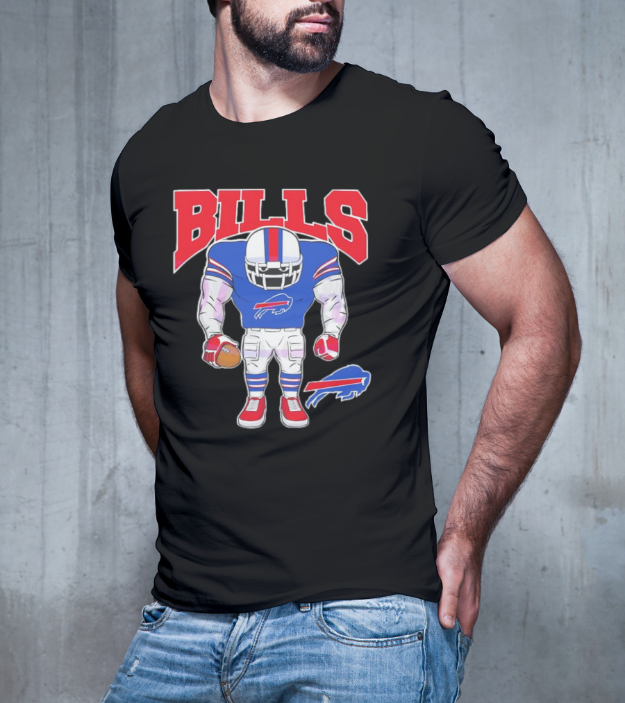 Buffalo Bills Brute Squad Football Team T-Shirt