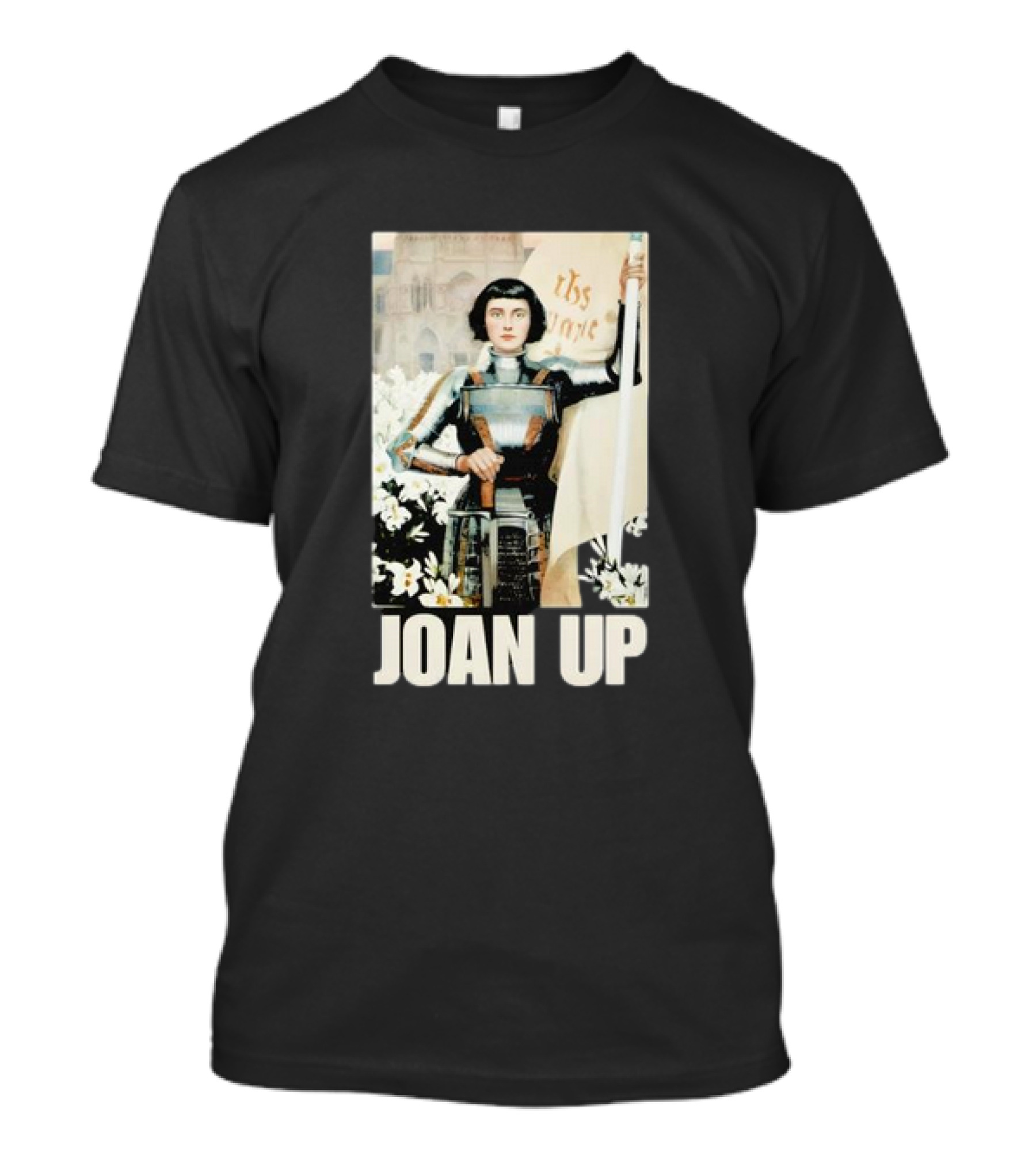 Joan Up Retro Medieval Warrior Saint T-Shirt