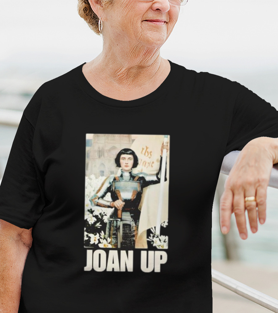 Joan Up Retro Medieval Warrior Saint T-Shirt
