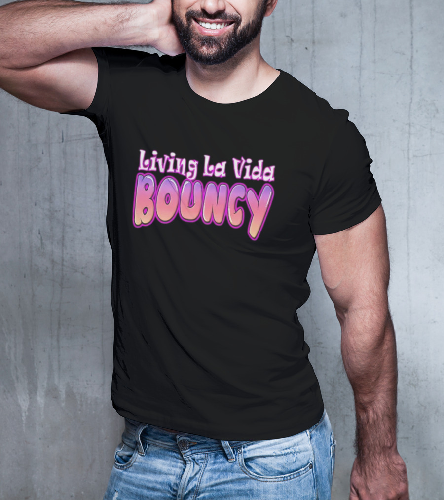 Living La Vida Bouncy Vibrant Pink T-Shirt