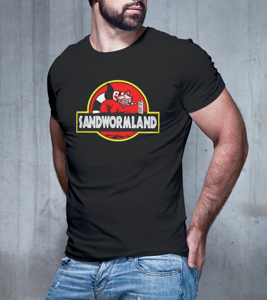 Sandwormland Snake Retro Jurassic T-Shirt
