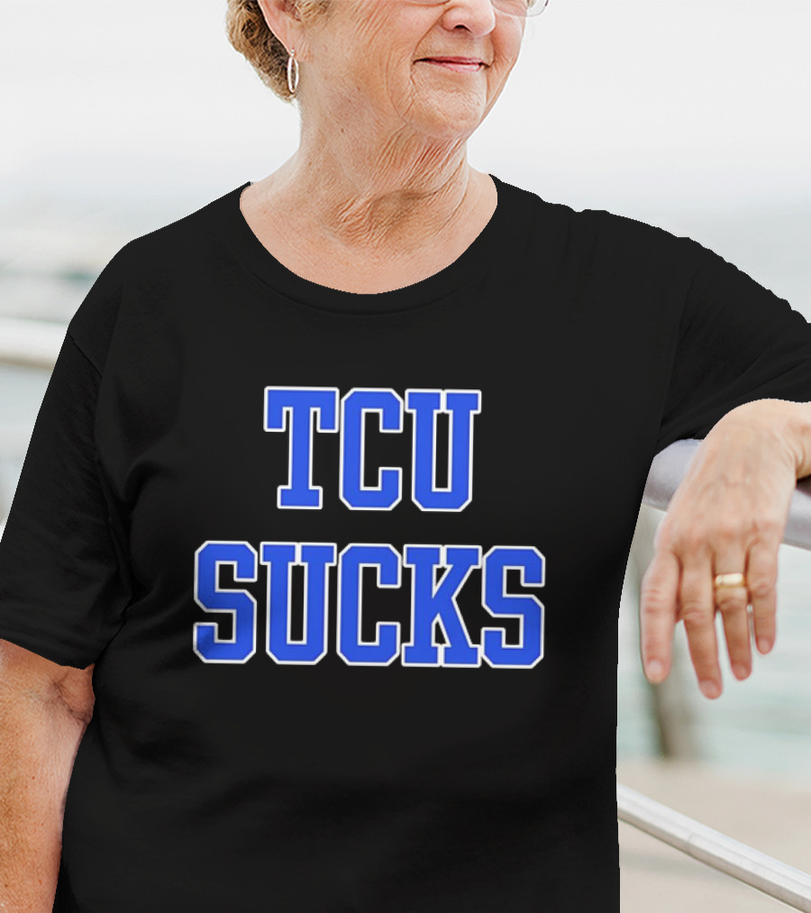 TCU Sucks Dallas Mayor Eric L. Johnson T-Shirt