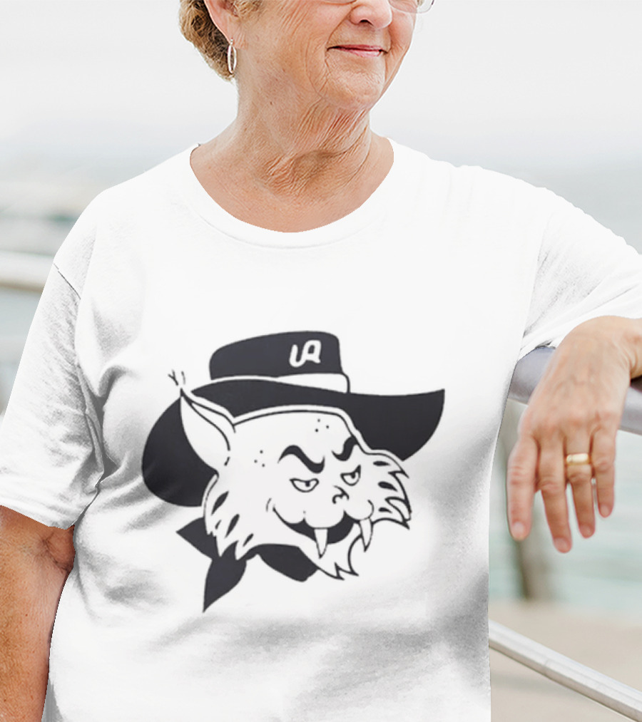 Arizona Wildcats UA Mascot Cowboy Hat T-Shirt