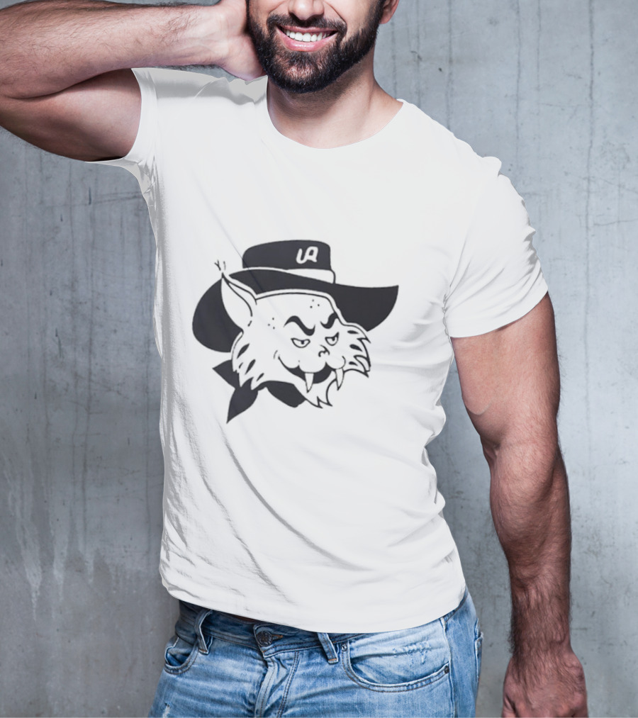 Arizona Wildcats UA Mascot Cowboy Hat T-Shirt